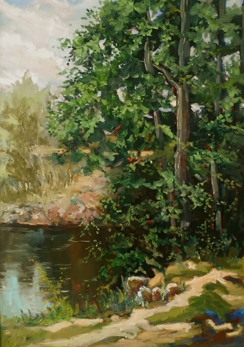 U Květnova (50x70 cm)