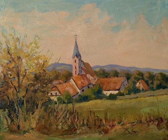 Havraň (60x50 cm)