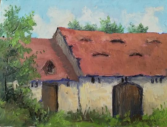 Starý statek (40x30 cm)